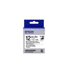 Epson Label Cartridge Iron on LK-4WBQ Black/White 12mm (5m)