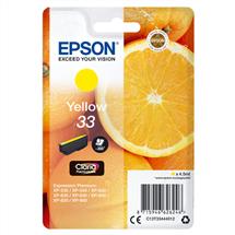 Epson Oranges Singlepack Yellow 33 Claria Premium Ink