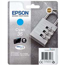 Epson Padlock Singlepack Cyan 35 DURABrite Ultra Ink. Cartridge