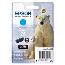 Epson Ink Cartridge | Epson Polar bear Singlepack Cyan 26 Claria Premium Ink