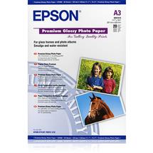 Photo Paper | Epson Premium Glossy Photo Paper, DIN A3, 255g/m², 20 Sheets, Gloss,
