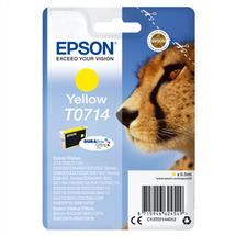 Epson Singlepack Yellow T0714 DURABrite Ultra Ink. Colour ink type: