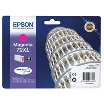 Epson Tower of Pisa Singlepack Magenta 79XL DURABrite Ultra Ink.