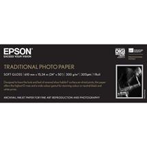 Epson Traditional Photo Paper, 24" x 15 m | In Stock