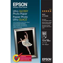 Epson Ultra Glossy Photo Paper  13x18cm  50 Sheets, Gloss, 300 g/m²,