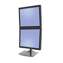 Vertical Monitor Mount | Ergotron DS Series DS100 Dual Monitor Desk Stand, Vertical 61 cm (24")
