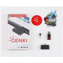 Genki Bluetooth Music Receivers | Genki HTGAGRAYEU. Connector 1: USBC, Connector 2: Bluetooth/USBC.