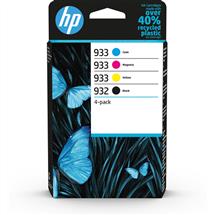 Standard Yield | HP 932 Black/933 Cyan/Magenta/Yellow 4-pack Original Inks