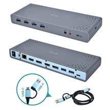 I-Tec  | itec USB 3.0 / USBC / Thunderbolt 3 Dual Display Docking Station,