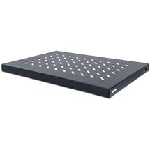 Intellinet  | Intellinet 19" Fixed Shelf, 1U, 345mm Depth, Max 50kg, Black