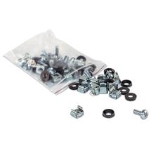 Rack Accessories | Intellinet Cage Nut Set (100 Pack), M6 Nuts, Bolts and Washers,