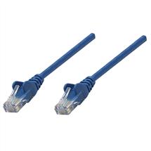 Intellinet Network Patch Cable, Cat6, 5m, Blue, Copper, U/UTP, PVC,