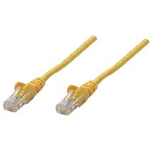 Intellinet Network Patch Cable, Cat6, 5m, Yellow, Copper, U/UTP, PVC,