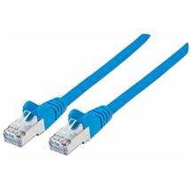Intellinet  | Intellinet Network Patch Cable, Cat7 Cable/Cat6A Plugs, 5m, Blue,