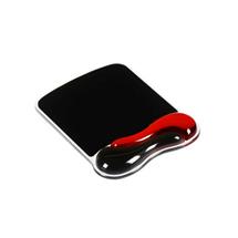 Gel | Kensington Duo Gel Mouse Pad with Integrated Wrist Support  Red/Black.