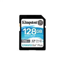 UHS-I Memory | Kingston Technology 128GB SDXC Canvas Go Plus 170R C10 UHS-I U3 V30