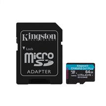 Kingston | Kingston Technology 64GB microSDXC Canvas Go Plus 170R A2 U3 V30 Card