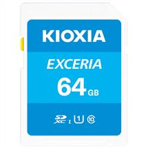 Blue, White | Kioxia Exceria 64 GB SDXC UHS-I Class 10 | Quzo UK