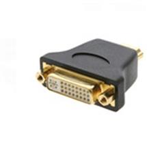 Kramer Electronics DVI-I (F) - HDMI (M) | Kramer Electronics DVI-I (F) - HDMI (M) Black | In Stock