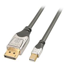Lindy 3m CROMO Mini DisplayPort to DisplayPort Cable. Cable length: 3