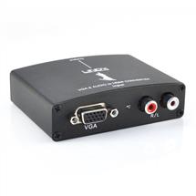 Lindy Video Converters | Lindy VGA and Audio To HDMI Converter. Product colour: Black.