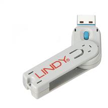 Port Blockers | Lindy USB Type A Port Blocker Key, blue. Product type: Port blocker