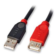Lindy 5m USB 2.0 Active Extension Slim | In Stock | Quzo UK