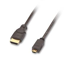 Lindy 1m High Speed Micro HDMI to HDMI Cable | Quzo UK