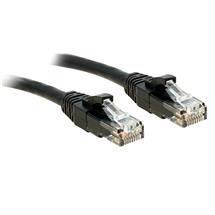 Lindy 5m Cat.6 U/UTP Network Cable, Black. Cable length: 5 m, Cable