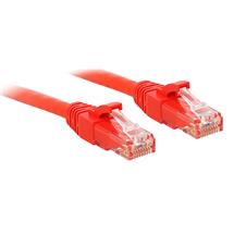 Lindy 3m Cat.6 U/UTP Network Cable, Red | In Stock