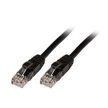 Lindy 3m Cat.6 U/UTP Network Cable, Black. Cable length: 3 m, Cable