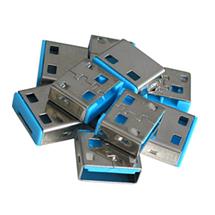 Lindy USB Port Blocker Pack 10 | Lindy USB Port Blocker (without key) - Pack of 10, Colour Code: Blue