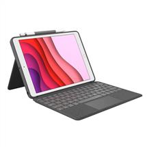 Wireless Keyboards | Logitech Combo Touch for iPad (7th, 8th, and 9th generation), QWERTY,