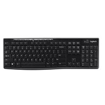 Logitech K270. Keyboard form factor: Fullsize (100%). Keyboard style: