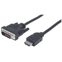 Manhattan  | Manhattan HDMI to DVID 24+1 Cable, 1.8m, Male to Male, Black,