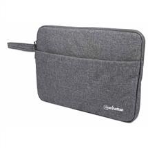 Sleeve case | Manhattan Seattle Laptop Sleeve 14.5", Grey, Padded, Extra Soft