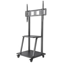 Portable flat panel floor stand | Manhattan TV & Monitor Mount, Trolley Stand, 1 screen, Screen Sizes:
