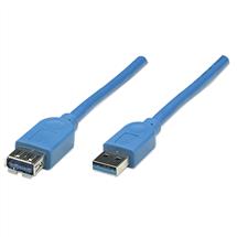 Manhattan  | Manhattan USBA to USBA Extension Cable, 3m, Male to Female, 5 Gbps