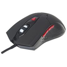 Ambidextrous | Manhattan Wired Optical Gaming USBA Mouse with LEDs (Clearance