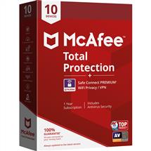AnTivirus Security Software  | McAfee Total Protection Antivirus security 10 license(s) 1 year(s)