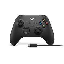 Microsoft Xbox Wireless Controller + USBC Cable, Gamepad, PC, Xbox