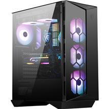 Tempered Glass PC Case | MSI MPG GUNGNIR 110R Mid Tower Gaming Computer Case Black, USB 3.2