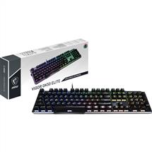 Aluminum | MSI VIGOR GK50 ELITE Mechanical Gaming Keyboard 'UKLayout, KAILH