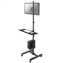Neomounts by Newstar mobile work station | Neomounts mobile work station, Black, 8 kg, 25.4 cm (10"), 81.3 cm