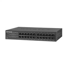 Netgear GS324 | NETGEAR GS324 Unmanaged Gigabit Ethernet (10/100/1000) Black