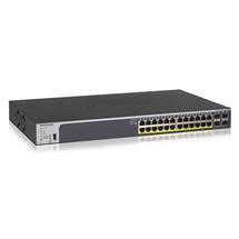 1U | Netgear GS728TP, Managed, L2/L3/L4, Gigabit Ethernet (10/100/1000),