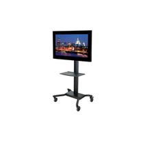 Portable flat panel floor stand | Peerless SR560M multimedia cart/stand Black | In Stock