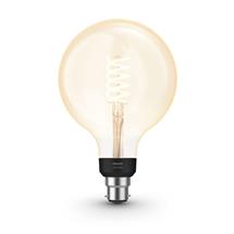 Smart Home | Philips 1pack G125 B22 Filament Globe, Smart bulb, Transparent,