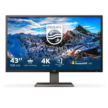 Above 40" Monitors | Philips 439P1 computer monitor | In Stock | Quzo UK