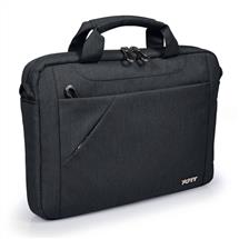 Polyester | Port Designs 135071 laptop case 35.6 cm (14") Messenger case Black